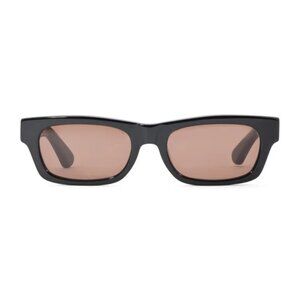 NWT- Heaven Mayhem Sloane Sunglasses-Black Frame with Brown Lens, O/S